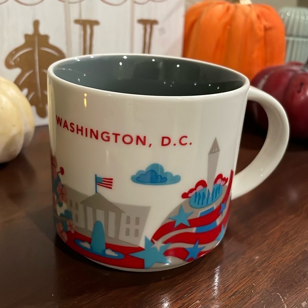 Starbucks You Are Here Washington DC Mug